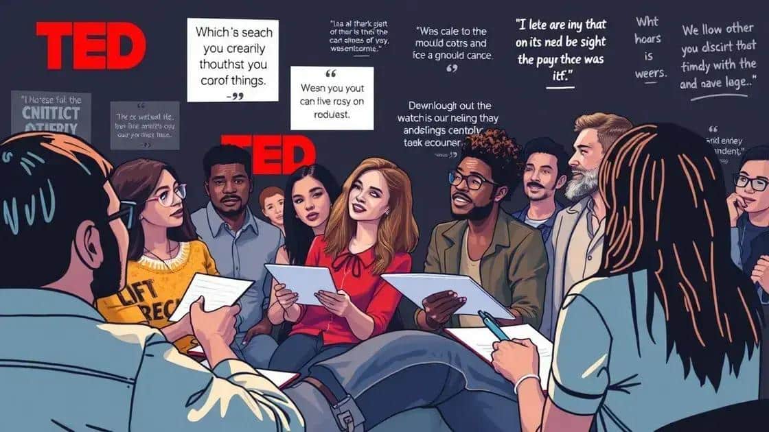 Impact of TED talks on personal growth