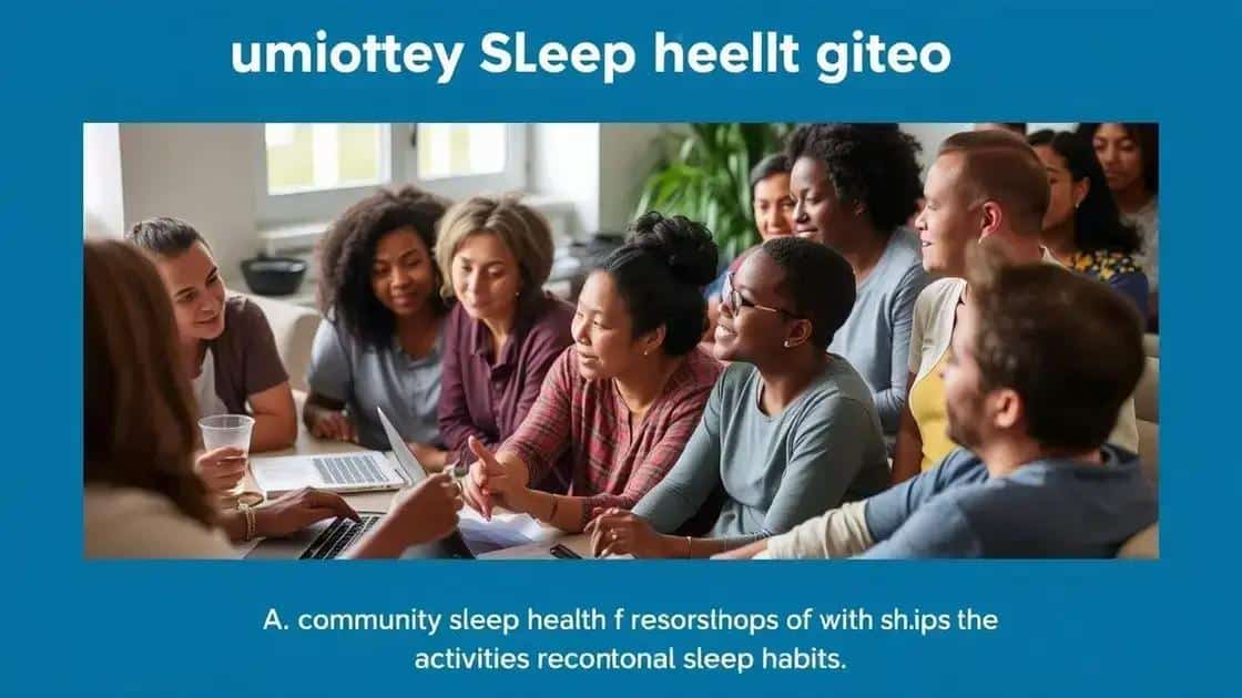 The rise of community sleep programs