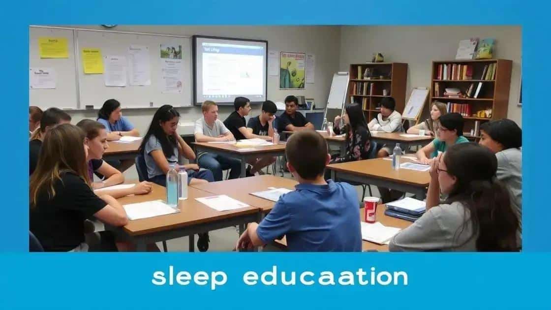 Trends in sleep health research and education