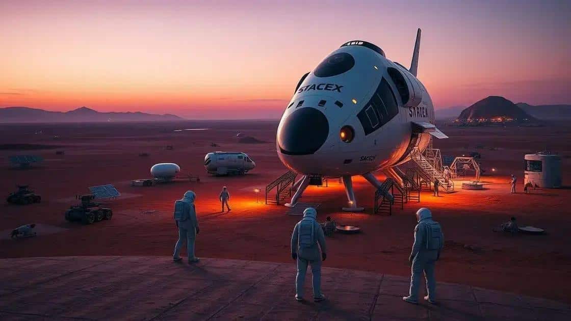 Future trends in space exploration with SpaceX