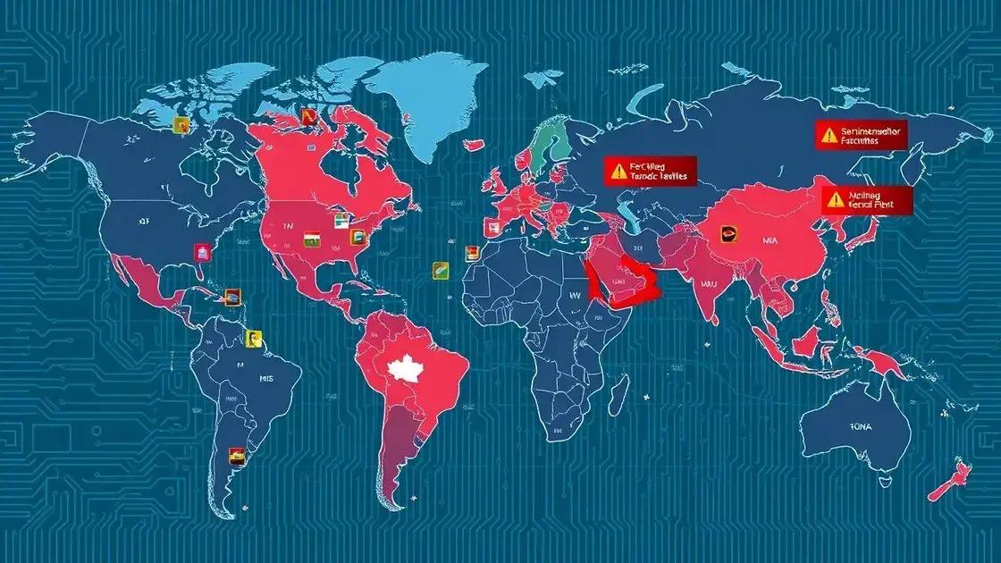 Impact of geopolitical factors on semiconductor availability