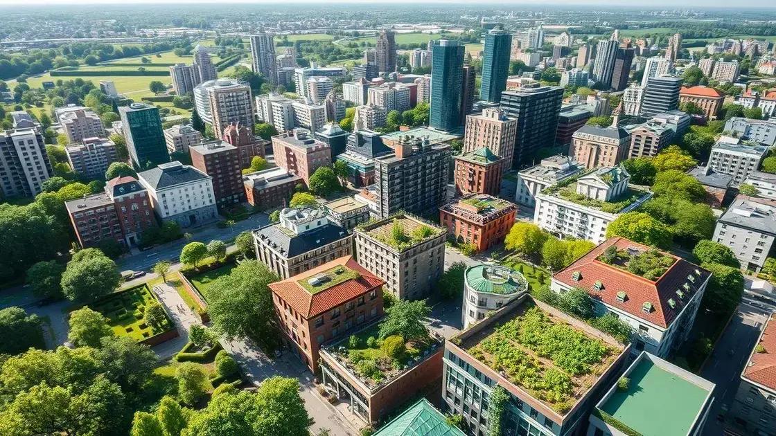 Benefits of green infrastructure in urban planning