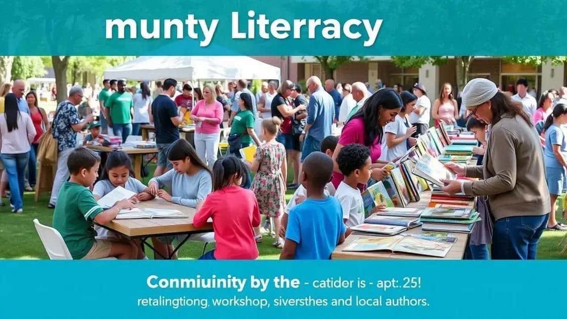 Strategies for promoting literacy outreach