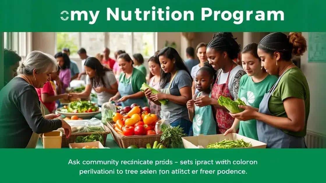 Key advantages of nutrition programs