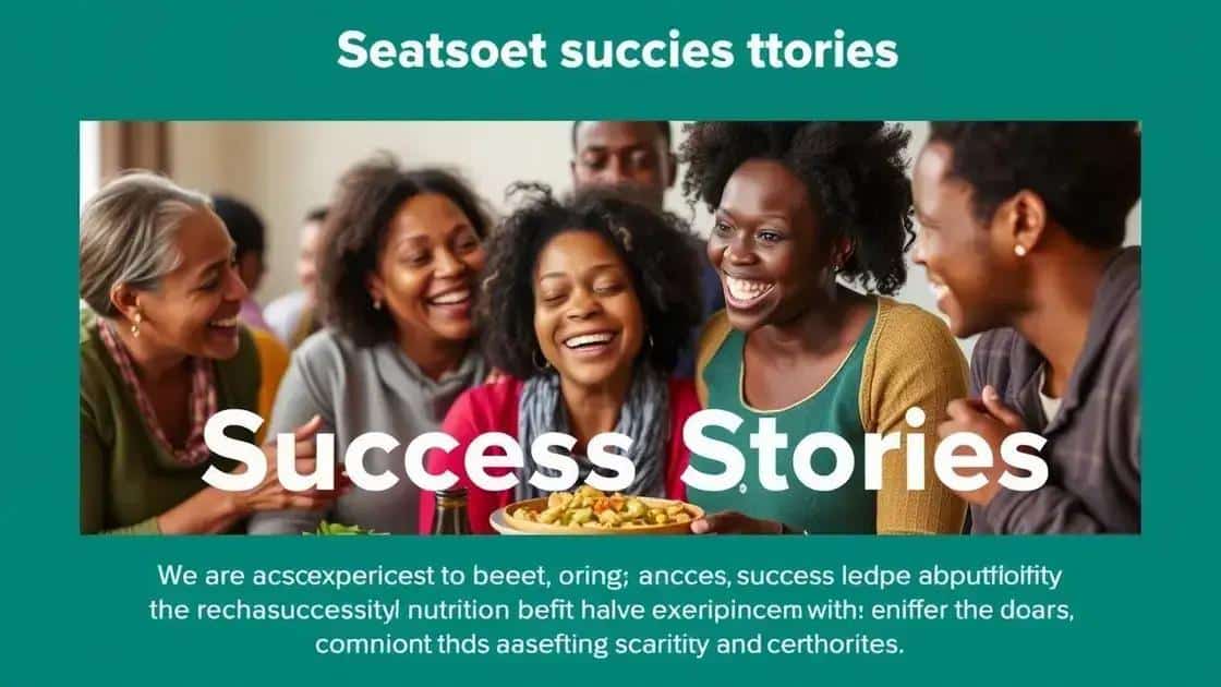 Success stories and testimonials