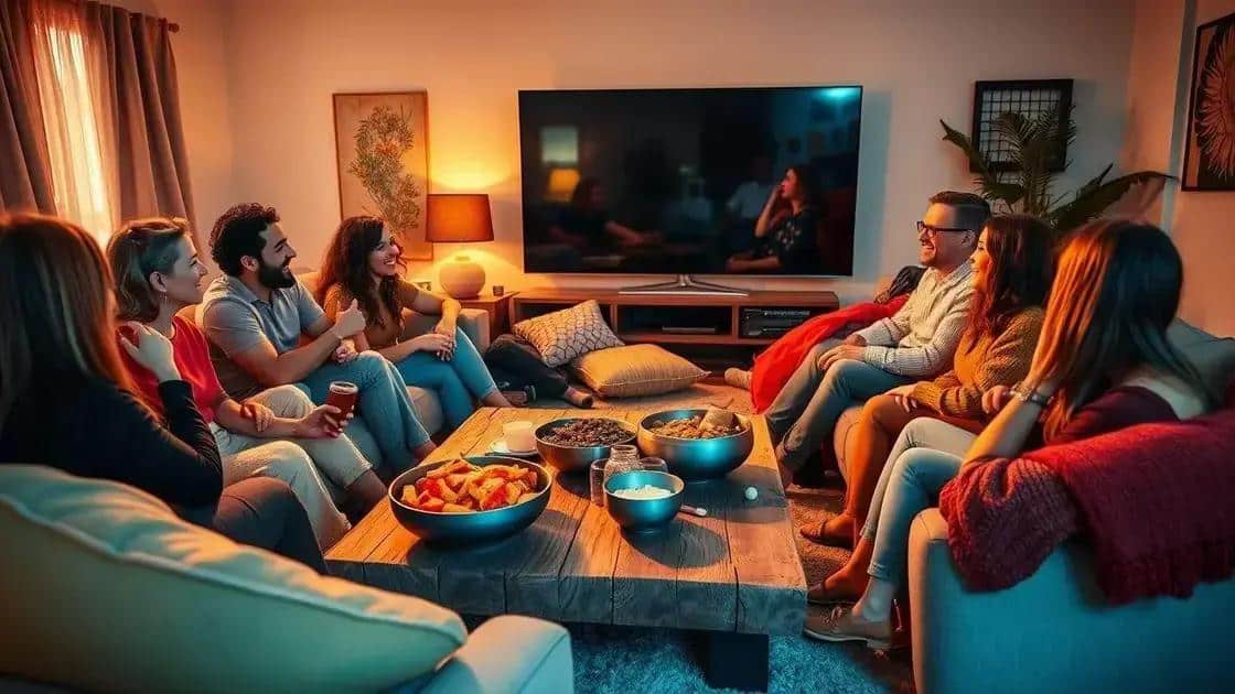 How to organize a successful watch party