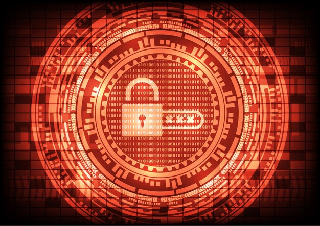 A digital illustration of a shield with a padlock inside, surrounded by binary code. The image conveys the concept of digital security and protection against cyber threats.