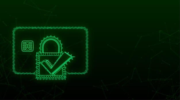 A stylized image representing cybersecurity with a shield and lock icon overlaying a network of digital payments, symbolizing efforts to protect instant payment systems.