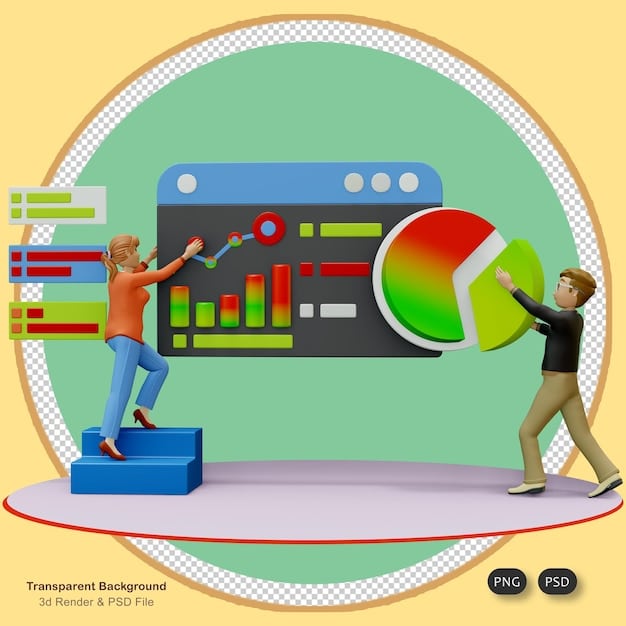 A graphic illustration of a dashboard showcasing various fintech-related KPIs, such as customer acquisition cost(CAC), churn rate, and monthly recurring revenue(MRR), highlighting the key metrics that drive decision-making in fintech startups.