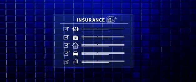 A split-screen comparing two different cyber insurance policies. The screen highlights key differences in coverage, premiums, and exclusions to represent informed decision-making.