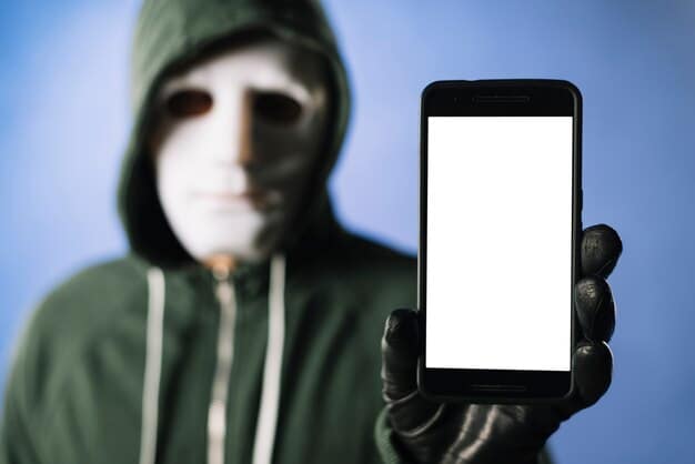 A visual representation of a hacker attempting to bypass MFA on a mobile phone, while more advanced security layers, such as behavioral biometrics, are actively detecting and preventing the attack. The image should highlight the limitations of MFA on its own and the need for additional security measures.