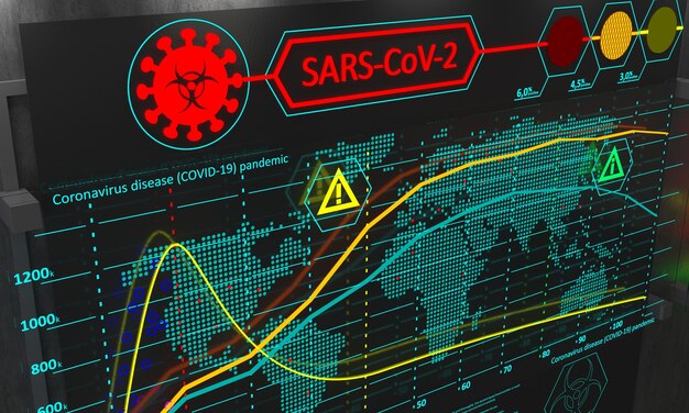 A dashboard displaying real-time vulnerability data, including charts showing the number of vulnerabilities by severity level (critical, high, medium, low), a world map highlighting regions with the most detected vulnerabilities, and a list of top vulnerabilities with their descriptions and affected systems. The dashboard is visually appealing and provides actionable insights.
