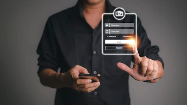 A graphical representation of Multi-Factor Authentication (MFA) process, showing a user logging in with a password, followed by a verification code sent to their mobile device, emphasizing the two-step authentication process.