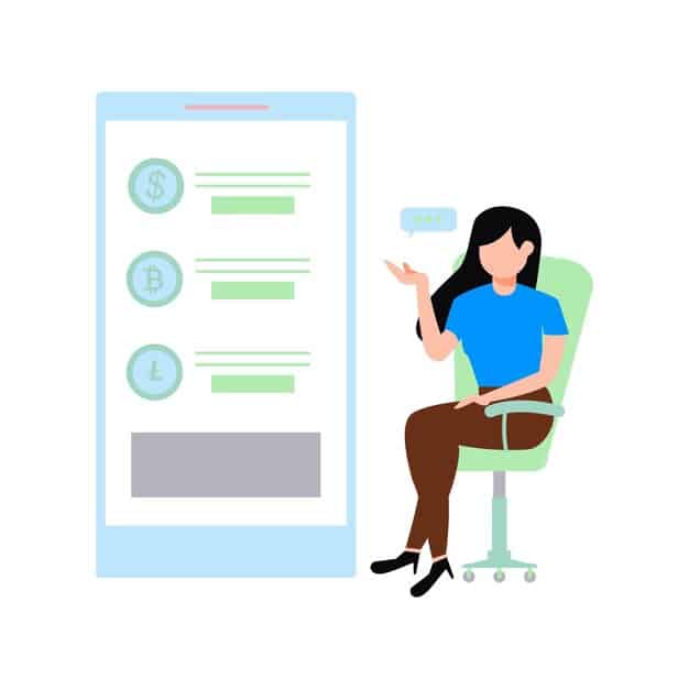 A clean, minimalist graphic depicting a user receiving personalized financial advice on their mobile app, with charts and graphs illustrating spending habits, savings projections, and investment opportunities. Focus on the user's positive reaction to the insights provided.