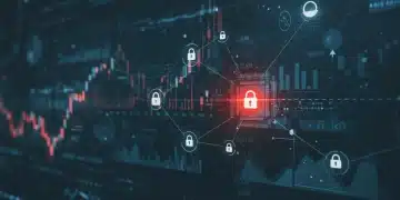 AI system detecting insider threat in a fintech network