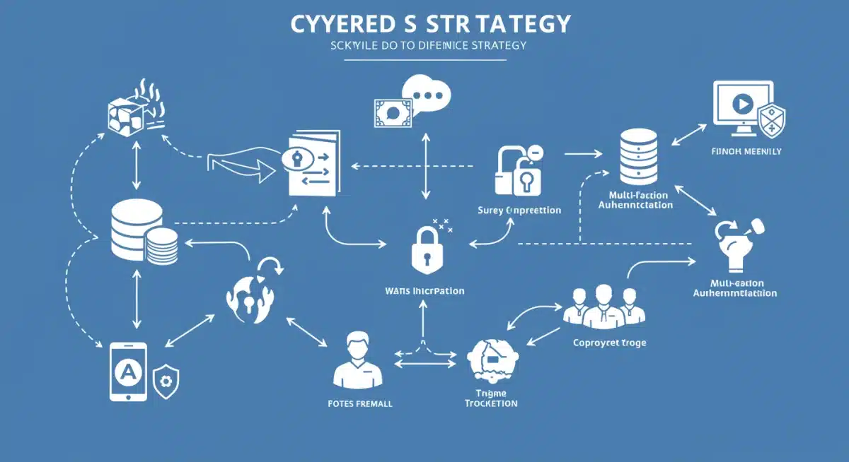 Layered cybersecurity defense strategy for fintechs