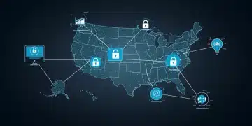 Illustration of US Open Banking ecosystem with banks and fintechs